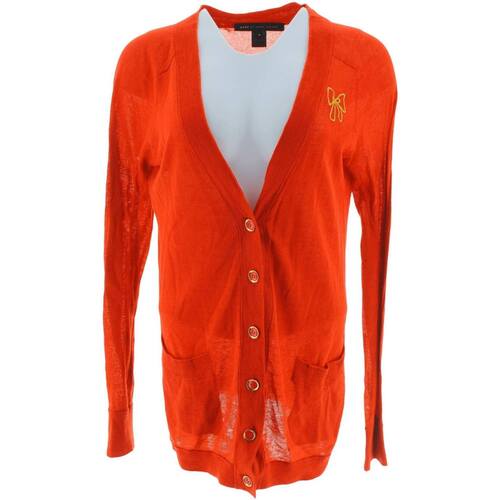 Vêtements Teen Sweats Marc Jacobs Cardigan en coton Rouge