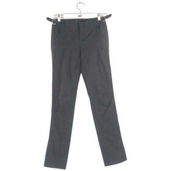Vêtements Femme Pantalons Marc Jacobs Pantalon droit en coton Noir