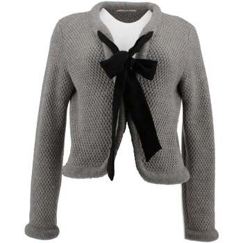 Vêtements Femme Sweats Valentino Pull-over en laine Gris