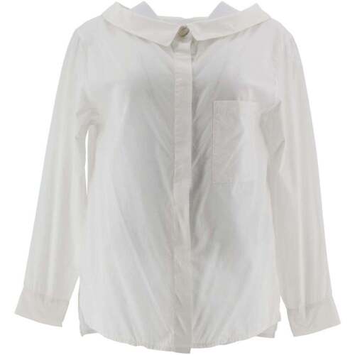 Vêtements Femme Débardeurs / T-shirts sans manche Maje Chemise en coton Blanc