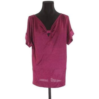 Vêtements Femme Débardeurs / T-shirts sans manche Kenzo T-shirt en soie Violet