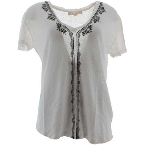 Vêtements Femme Débardeurs / T-shirts sans manche Vanessa Bruno T-shirt en laine Blanc