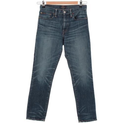 Ralph Lauren Jean droit en coton Bleu - Vêtements Jeans Femme 32,20 €
