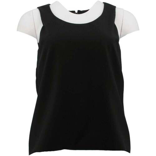 Vêtements Femme Débardeurs / T-shirts sans manche Dior Blouse en coton Noir