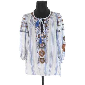 Vêtements Femme Débardeurs / T-shirts sans manche Antik Batik Blouse en coton Blanc