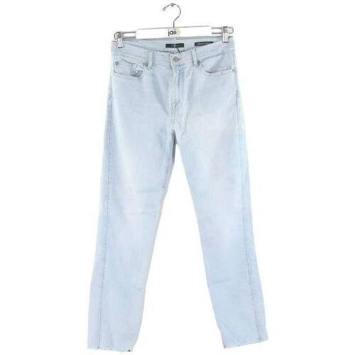 Vêtements Femme Jeans 7 for all Mankind Jean your slim en coton Bleu