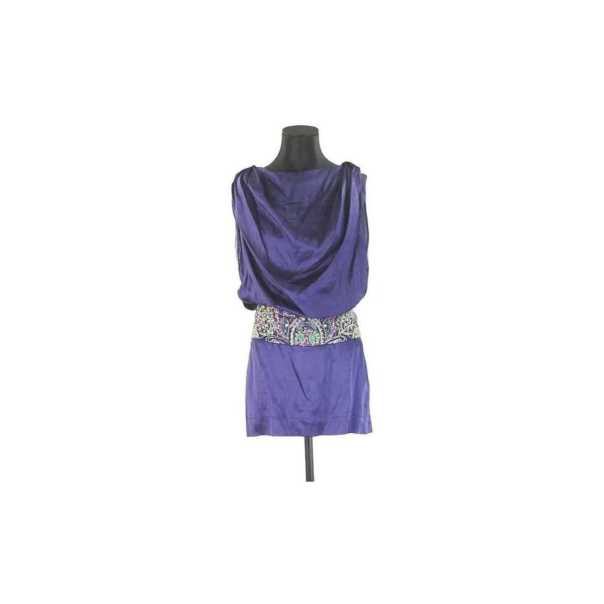 Vêtements Femme Robes Antik Batik Robe en soie Violet