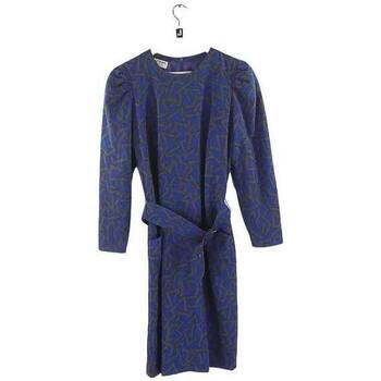 Vêtements Femme Robes Courreges Robe en laine Bleu