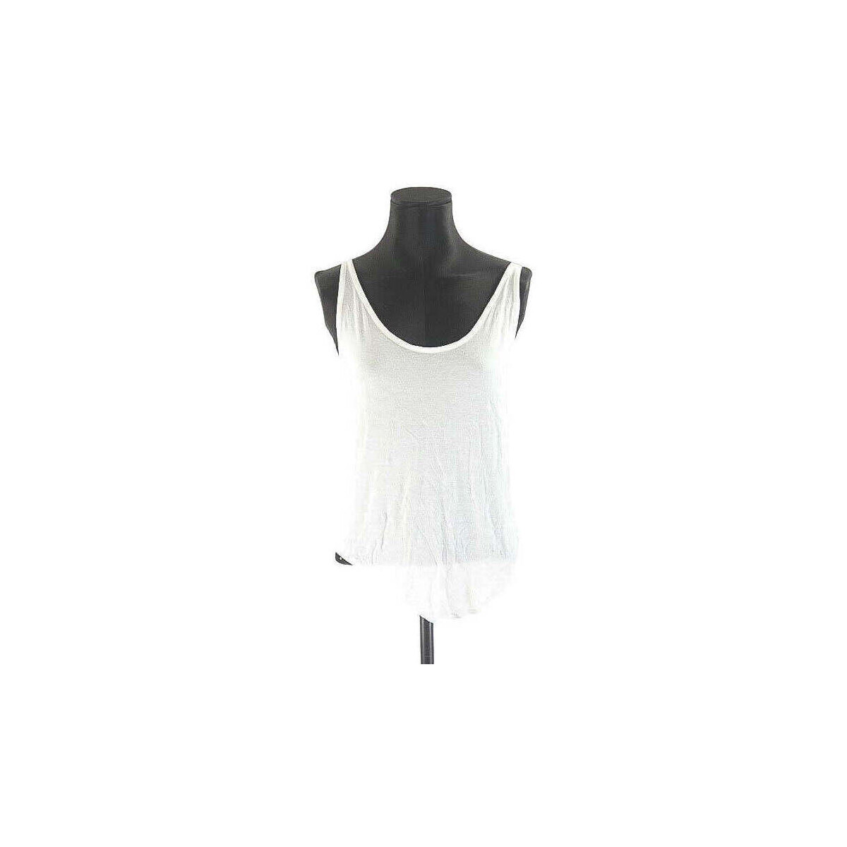 Vêtements Femme Débardeurs / T-shirts sans manche Helmut Lang Top en coton Blanc