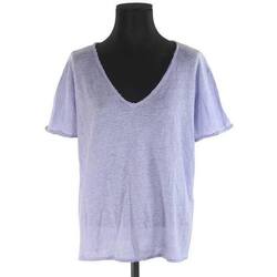 Vêtements Femme Débardeurs / T-shirts Women sans manche Bérénice T-shirt en lin Violet