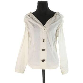 Vêtements Femme Débardeurs / T-shirts sans manche Rejina Pyo Blouse en coton Blanc