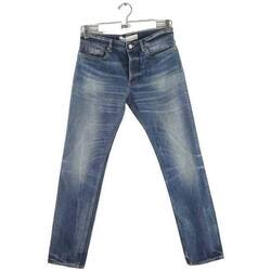 Vêtements 80mm Jeans Golden Goose Jean slim en coton Bleu