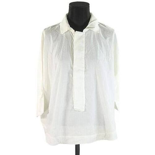 Vêtements Femme Débardeurs / T-shirts sans manche Bash Blouse en coton Blanc