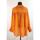 Vêtements Femme Débardeurs / T-shirts sans manche Notshy Chemise en coton Orange