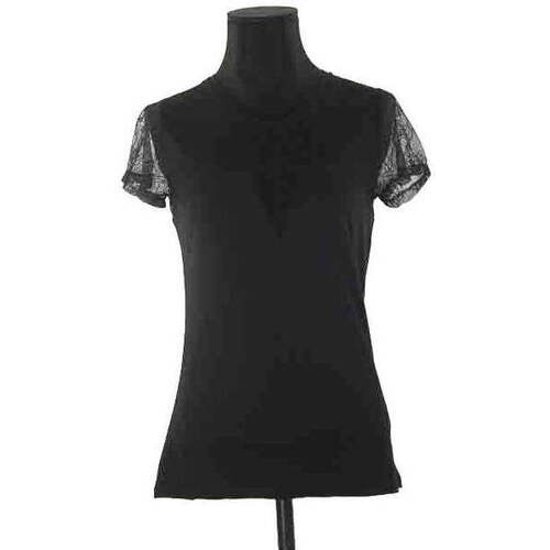 Vêtements Femme Débardeurs / T-shirts sans manche Maje Top en coton Noir