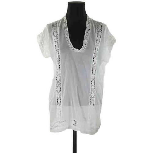 Vêtements Femme Débardeurs / T-shirts sans manche Isabel Marant Blouse en coton Blanc