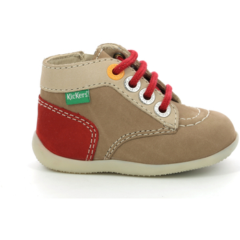 Chaussures Enfant 25th Boots Kickers Bonzip-2 Rouge