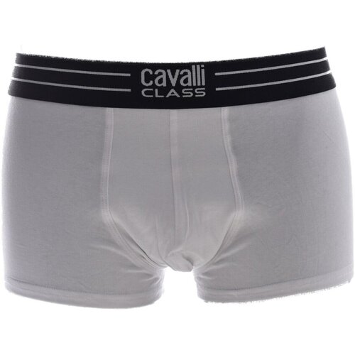 Sous-vêtements Homme Boxers Roberto Cavalli QXO01B JD003 Blanc