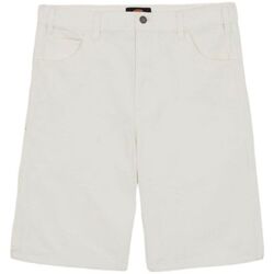 Vêtements Homme Shorts / Bermudas Dickies Shorts Duck Canvas Homme Stone Washed Cloud Blanc