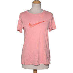 Vêtements Femme T-shirts & Polos Nike top manches courtes  34 - T0 - XS Rose Rose