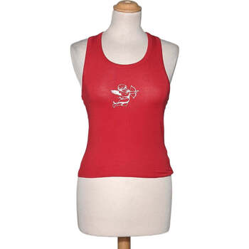 Vêtements Femme Débardeurs / T-shirts sans manche Pimkie débardeur  34 - T0 - XS Rouge Rouge