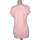 Vêtements Femme T-shirts & Polos Phildar top manches courtes  36 - T1 - S Rose Rose