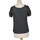Vêtements Femme T-shirts & Polos La Redoute 34 - T0 - XS Noir