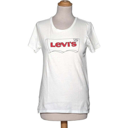 Vêtements Femme Everrick T-shirt In White Cotton Levi's 34 - T0 - XS Blanc