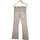 Vêtements Femme Jeans bootcut La Redoute 34 - T0 - XS Marron