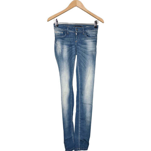 Vêtements Femme leggings Jeans Salsa jean droit femme  34 - T0 - XS Bleu Bleu