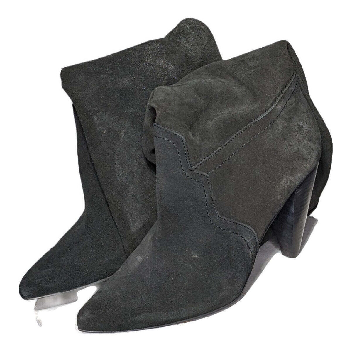 Chaussures Femme Bottes Ikks paire de bottes  38 Noir Noir