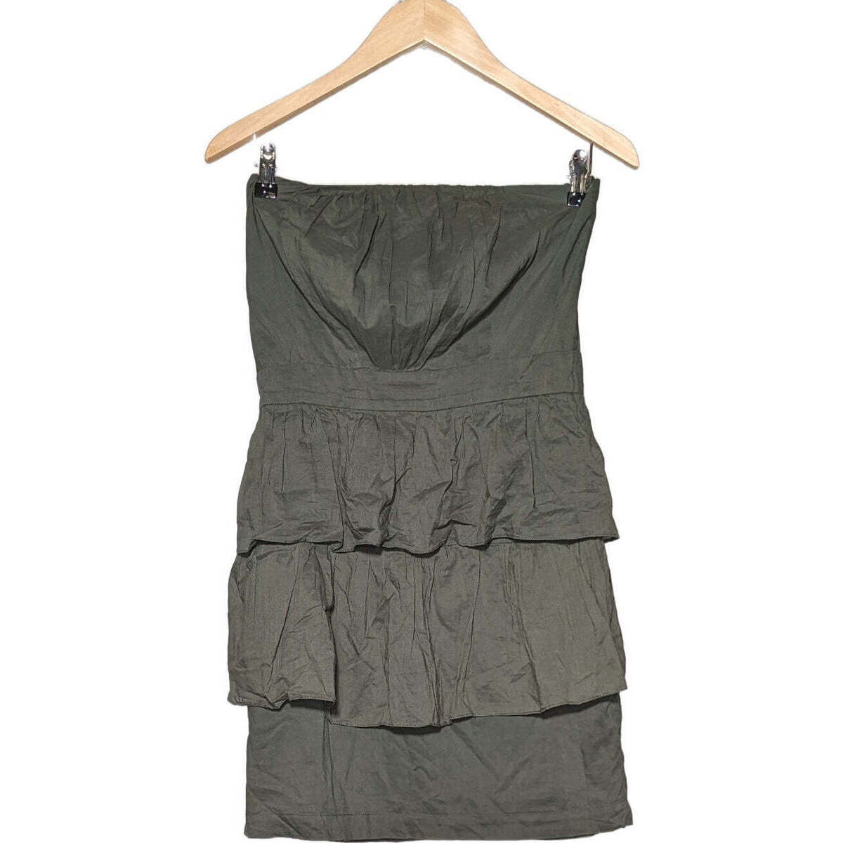 Vêtements Femme Robes Sandro robe mi-longue  40 - T3 - L Vert Vert