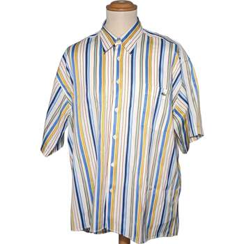 Vêtements Homme Chemises manches longues Lacoste 44 - T5 - Xl/XXL Blanc