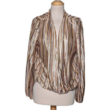 Vêtements Femme Plus Acetate Slinky Twist Midaxi Dress School Rag blouse  34 - T0 - XS Marron Marron