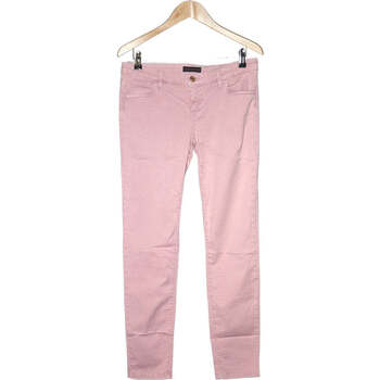 jeans trussardi  jean slim femme  40 - t3 - l rose 