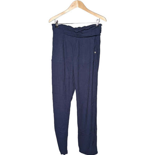 Vêtements Femme Pantalons Roxy pantalon slim femme  38 - T2 - M Bleu Bleu