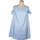 Vêtements Femme Robes courtes Missguided robe courte  34 - T0 - XS Bleu Bleu