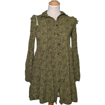 robe courte stradivarius  robe courte  36 - t1 - s vert 