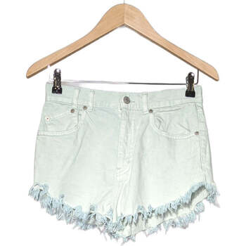 Vêtements Femme Shorts / Bermudas PULL&BEAR, la marque urbaine et moderne short  36 - T1 - S Vert Vert