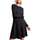 Vêtements Femme Robes courtes Tommy Jeans 152974VTAH23 Noir