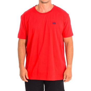 Vêtements Homme T-shirts manches courtes La Martina TMR004-JS206-06008 Rouge