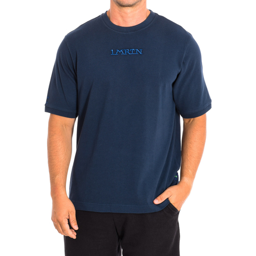 Vêtements Homme T-shirts manches courtes La Martina TMR008-JS303-07017 Marine