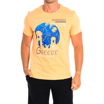 Vêtements Homme T-shirts manches courtes La Martina TMR326-JS354-02055 Orange