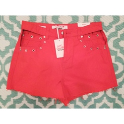 Vêtements Femme Shorts / Bermudas Jennyfer Short neuf en jean rouge Rouge