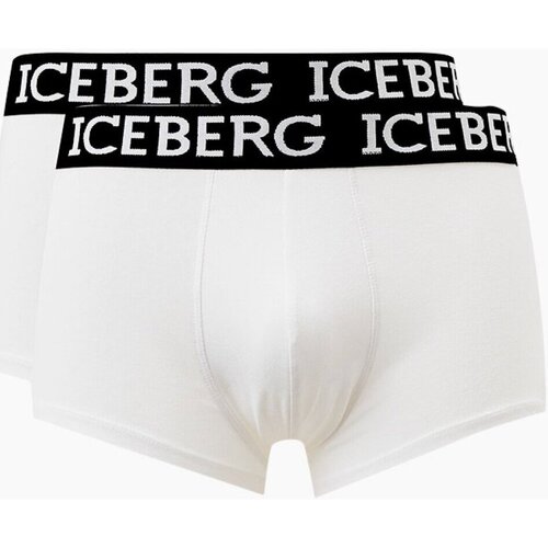 Sous-vêtements Homme Boxers Iceberg ICE1UTR02 Blanc
