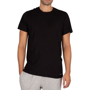 Calvin Klein Jeans Paquet de 3 t-shirts ras du cou Noir