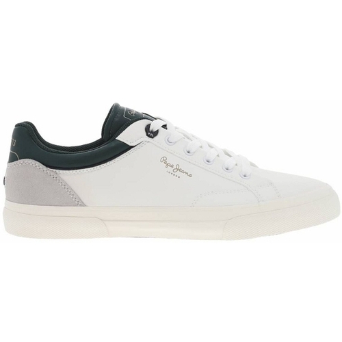 Chaussures Homme Baskets mode Pepe Chino JEANS KENTON JOURNEY M Blanc