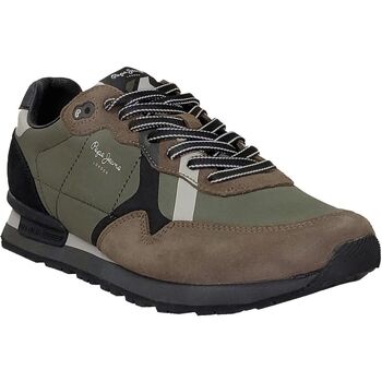 Chaussures Homme Baskets basses Pepe jeans Brit m Vert