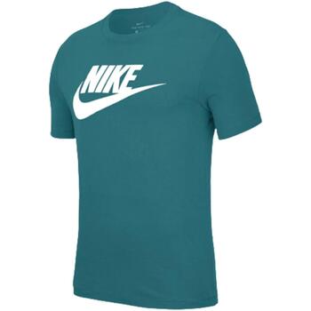 Vêtements Homme T-shirts manches courtes Nike M nsw tee icon futura Bleu