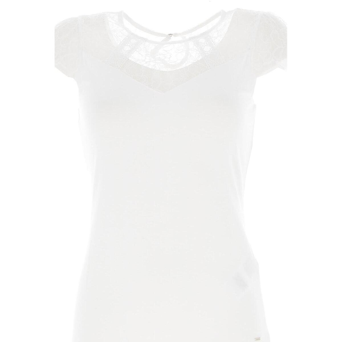 Vêtements Femme Débardeurs / T-shirts sans manche Morgan Dgiulia off white Blanc